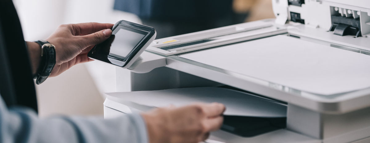 Office or professional plotter lag format photocopier or printer with color ribbons for high quality